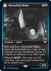 Mirrorhall Mimic // Ghastly Mimicry [Innistrad: Double Feature]