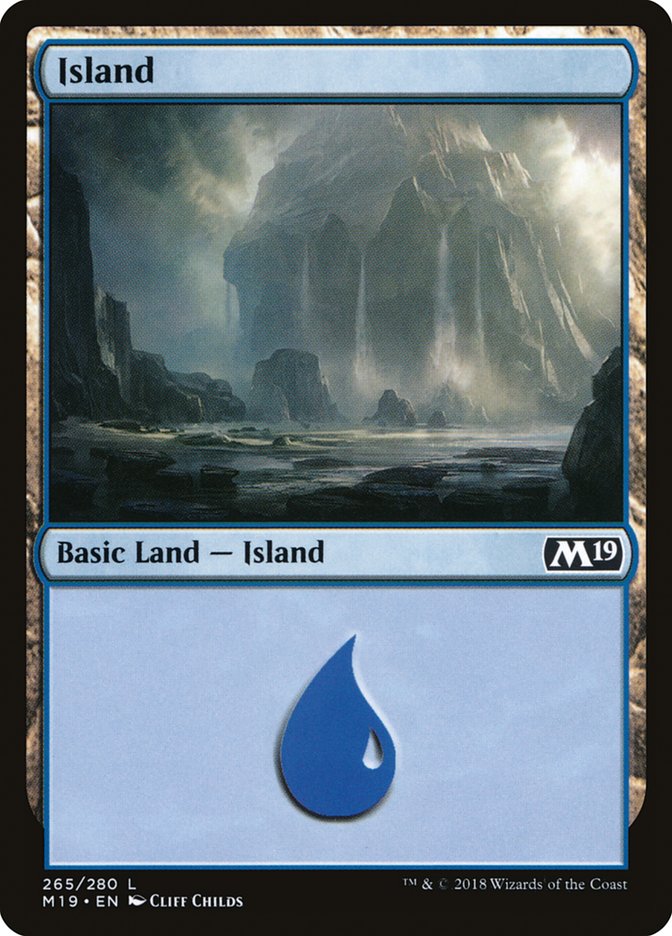 Island (#265) [Core Set 2019]