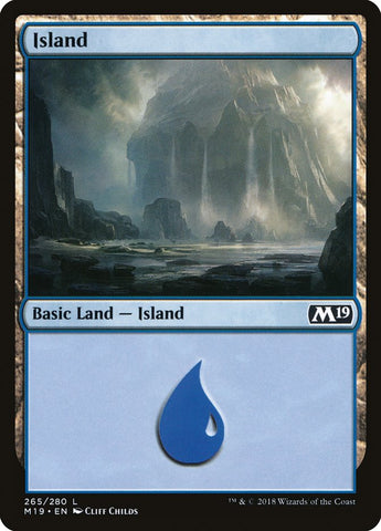 Island (#265) [Core Set 2019]
