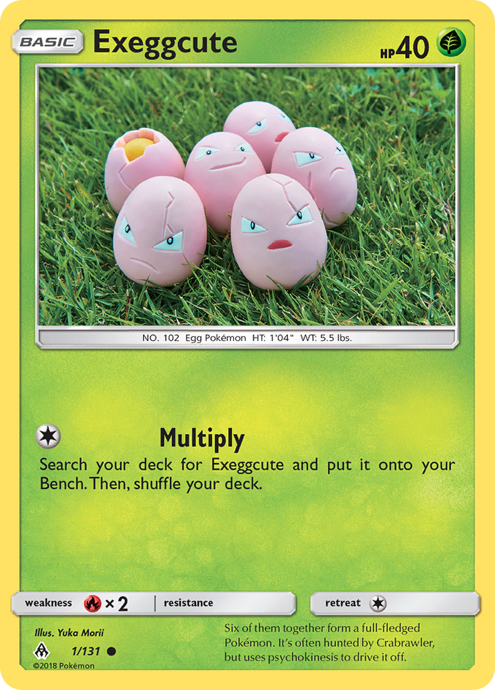 Exeggcute (1/131) [Sun & Moon: Forbidden Light]