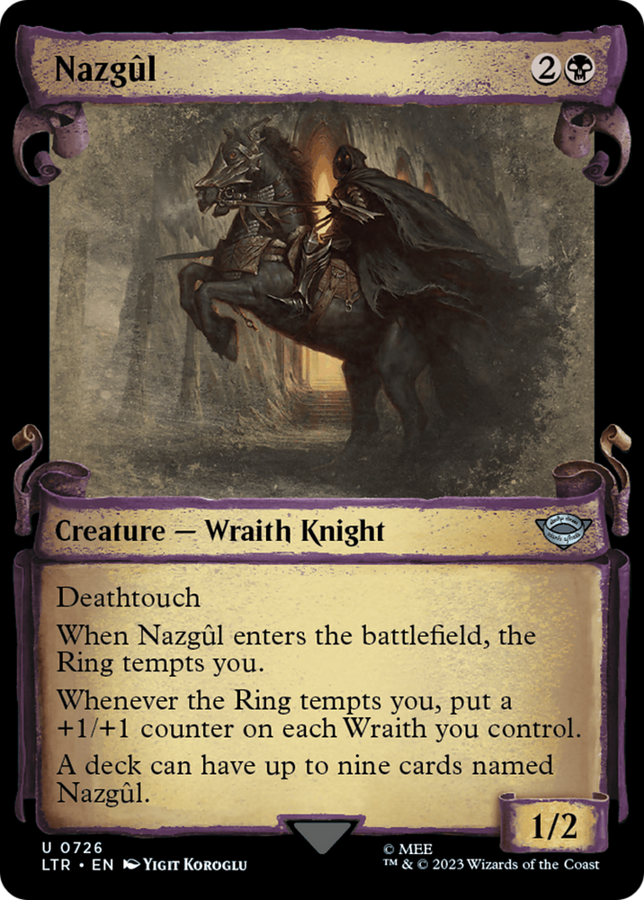 Nazgul (0726) [The Lord of the Rings: Tales of Middle-Earth Showcase Scrolls]