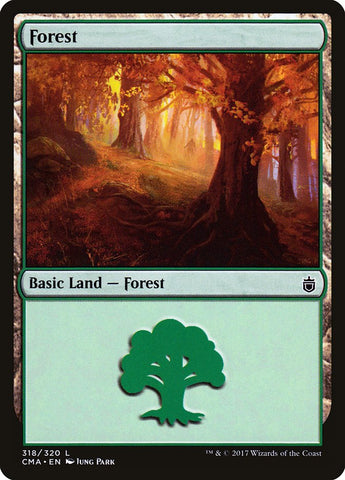 Forest (#318) [Commander Anthology]