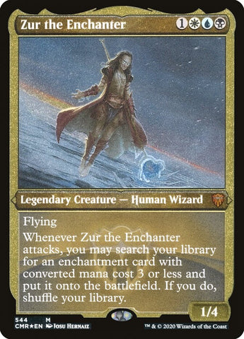 Zur the Enchanter [Commander Legends Etched]