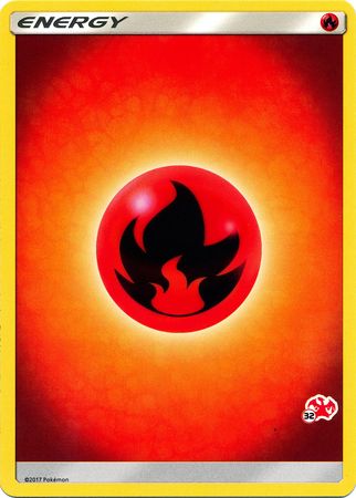 Fire Energy (Charizard Stamp #32) [Battle Academy 2020]