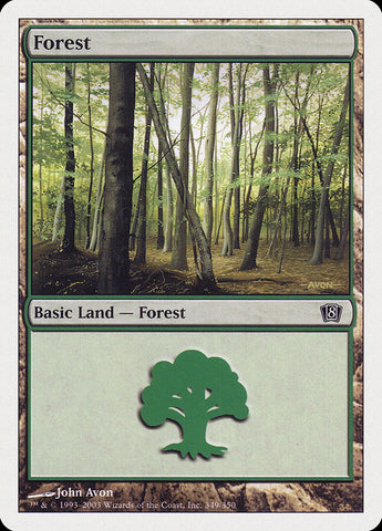 Forest (#349) [Eighth Edition]