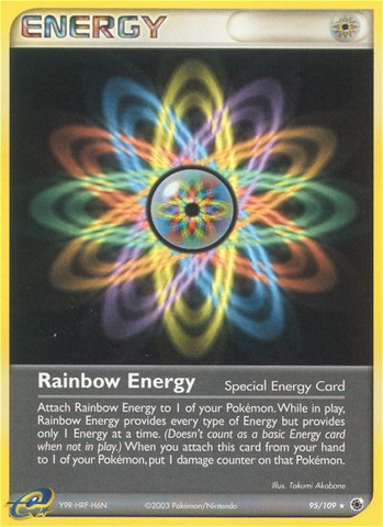 Rainbow Energy (95/109) [EX: Ruby & Sapphire]
