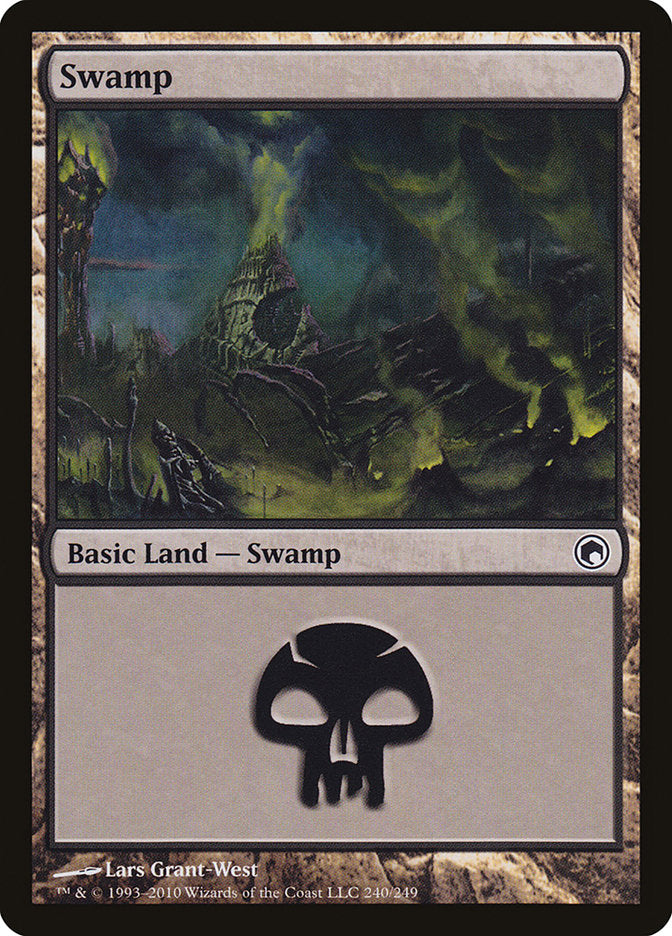 Swamp (#240) [Scars of Mirrodin]