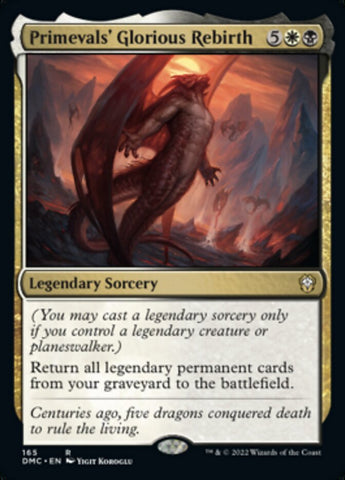 Primevals' Glorious Rebirth [Dominaria United Commander]