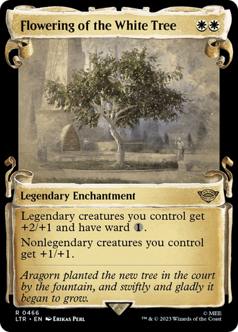 Flowering of the White Tree [The Lord of the Rings: Tales of Middle-Earth Showcase Scrolls]