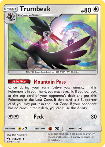 Trumbeak (165/214) [Sun & Moon: Lost Thunder]