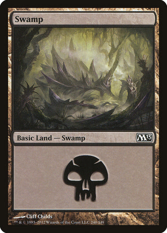 Swamp (#240) [Magic 2013]