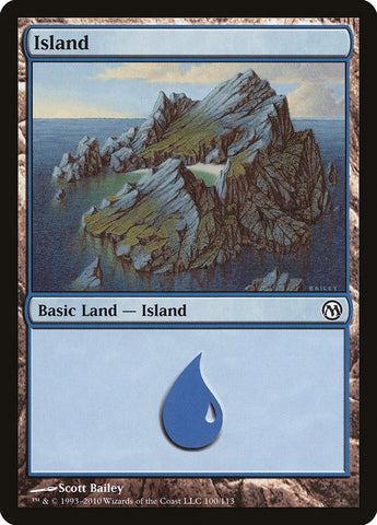 Island (#100) [Duels of the Planeswalkers]