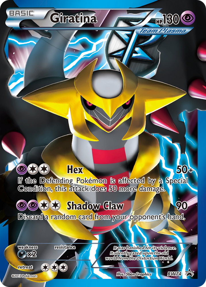 Giratina (BW74) [Black & White: Black Star Promos]