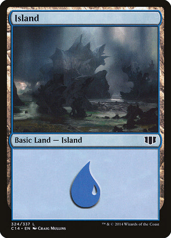 Island (#324) [Commander 2014]