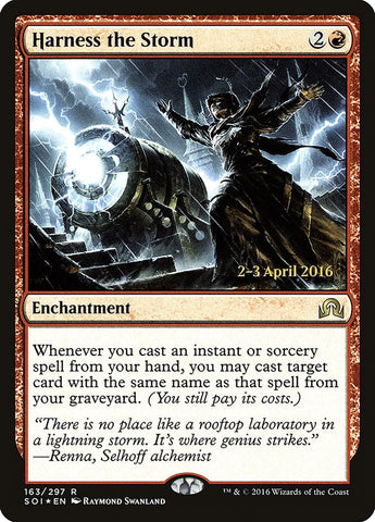 Harness the Storm (Prerelease) [Shadows over Innistrad Prerelease Promos]