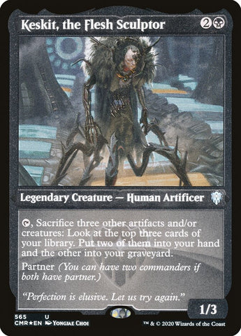 Keskit, the Flesh Sculptor [Commander Legends Etched]