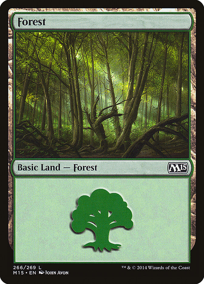 Forest (#266) [Magic 2015]