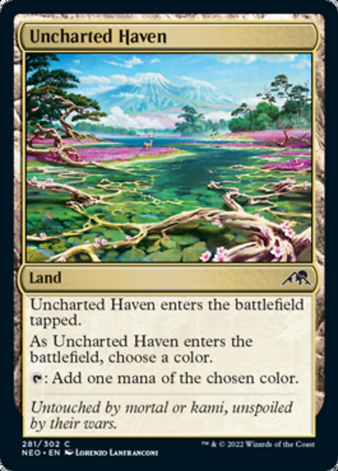 Uncharted Haven [Kamigawa: Neon Dynasty]
