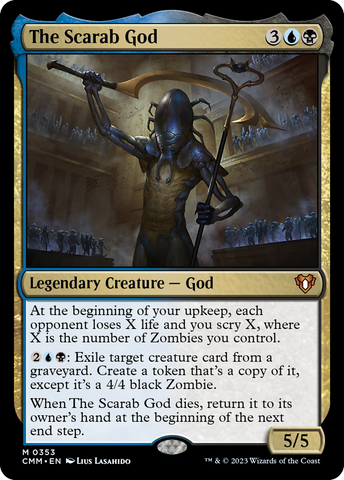 The Scarab God [Commander Masters]