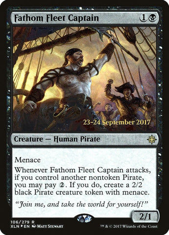 Fathom Fleet Captain  (Prerelease) [Ixalan Prerelease Promos]