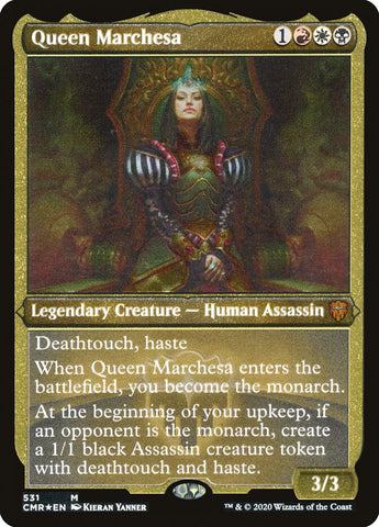 Queen Marchesa [Commander Legends Etched]