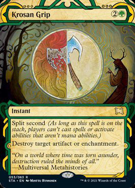 Krosan Grip (Etched Foil) [Strixhaven Mystical Archive]