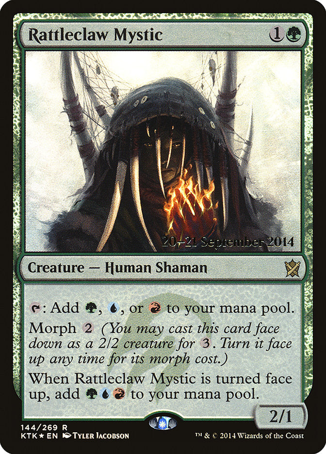 Rattleclaw Mystic  (Prerelease) [Khans of Tarkir Prerelease Promos]