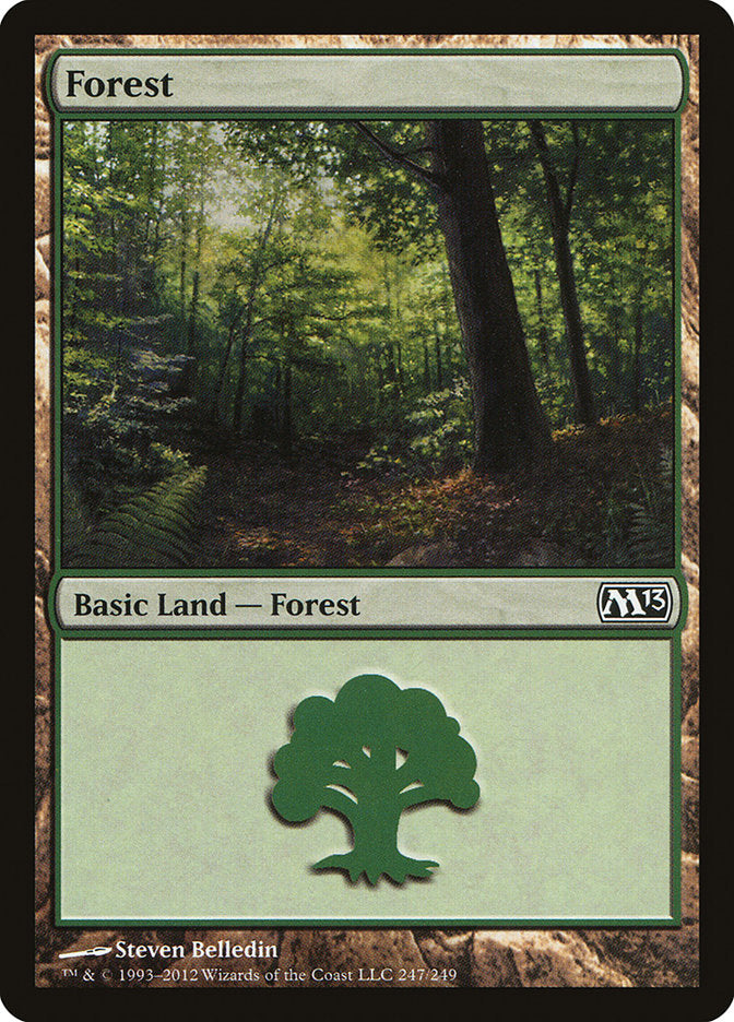 Forest (#247) [Magic 2013]
