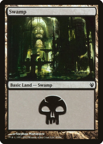 Swamp (#83) [Duel Decks: Izzet vs. Golgari]