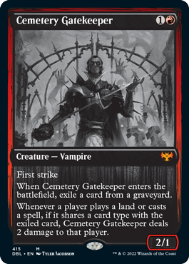 Cemetery Gatekeeper [Innistrad: Double Feature]