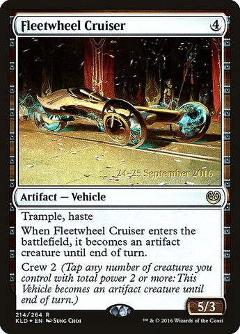 Fleetwheel Cruiser  (Prerelease) [Kaladesh Prerelease Promos]