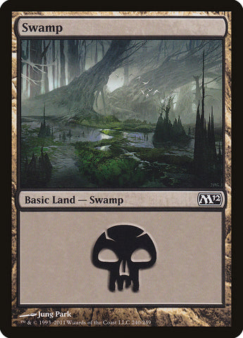 Swamp (#240) [Magic 2012]