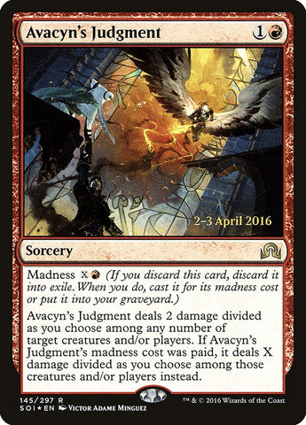 Avacyn's Judgment (Prerelease) [Shadows over Innistrad Prerelease Promos]
