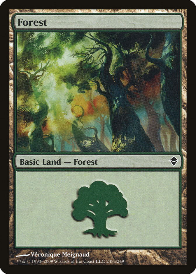 Forest (#248a) [Zendikar]