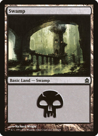 Swamp (#310) [Commander 2011]