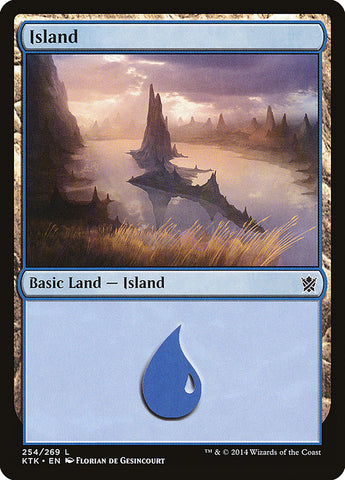 Island (#254) [Khans of Tarkir]