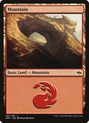 Mountain (#182) [Fate Reforged]