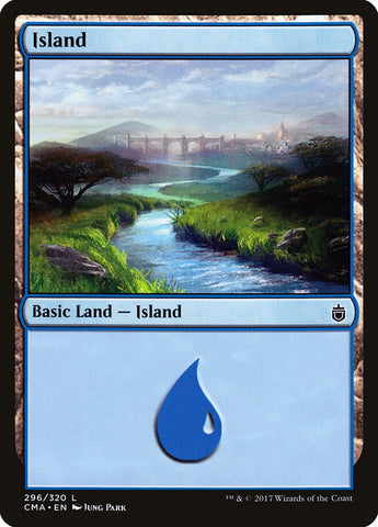Island (#296) [Commander Anthology]