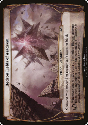 Hedron Fields of Agadeem [Planechase 2012 Planes]